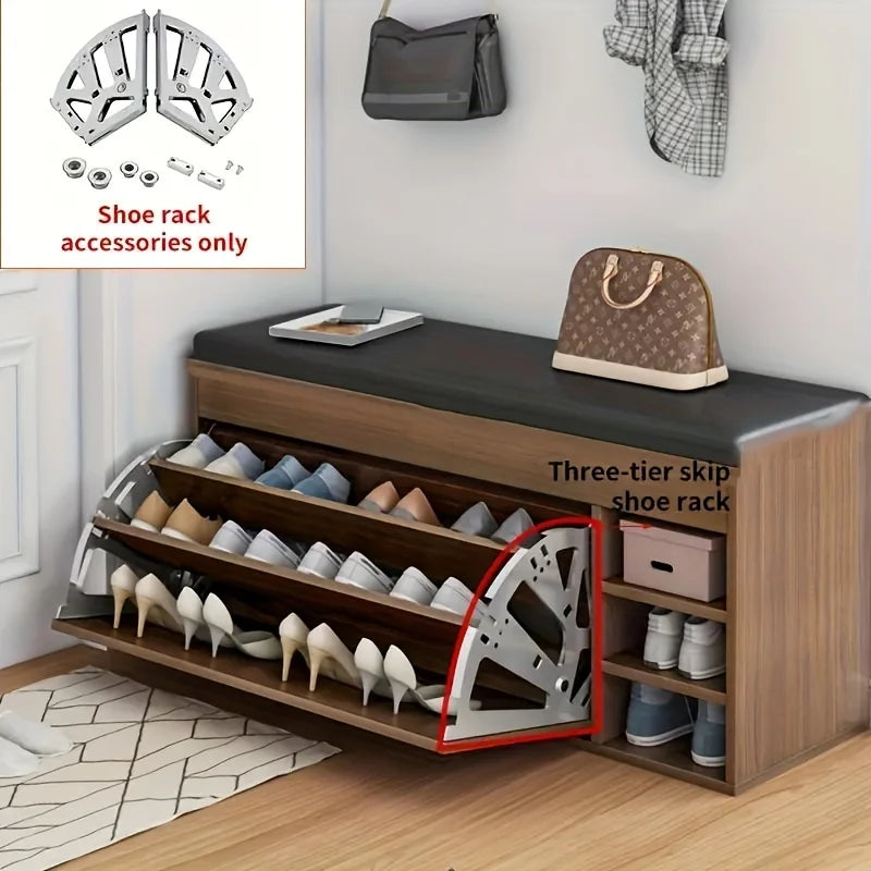 Hidden Flip Shoe Rack