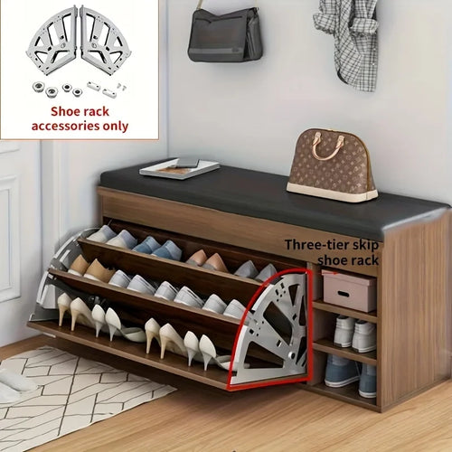Hidden Flip Shoe Rack