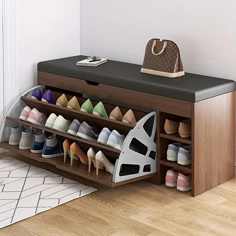 Hidden Flip Shoe Rack