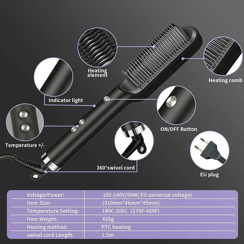 QuickGroom Heat Brush