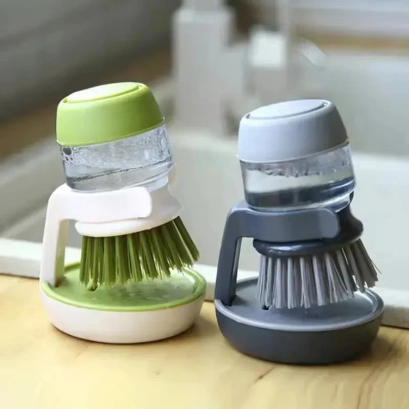 Palm Soap Dish Brush
