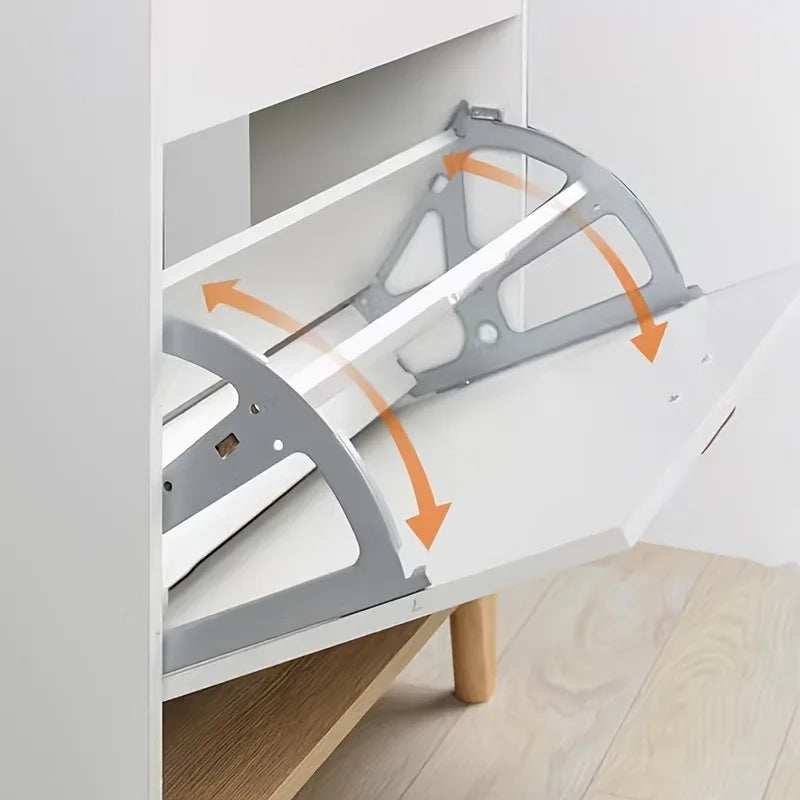 Hidden Flip Shoe Rack
